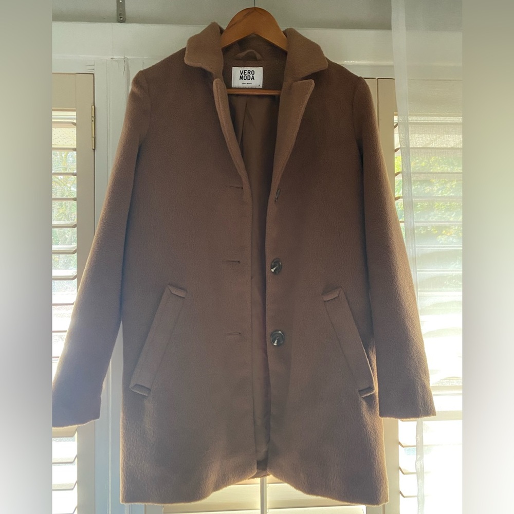 Faux fur coat